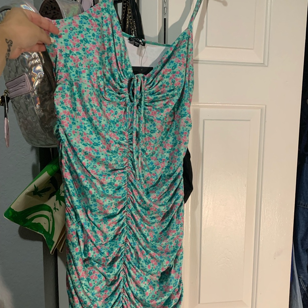 GIRLY FEELS MIDI DRESS FASHION NOVA